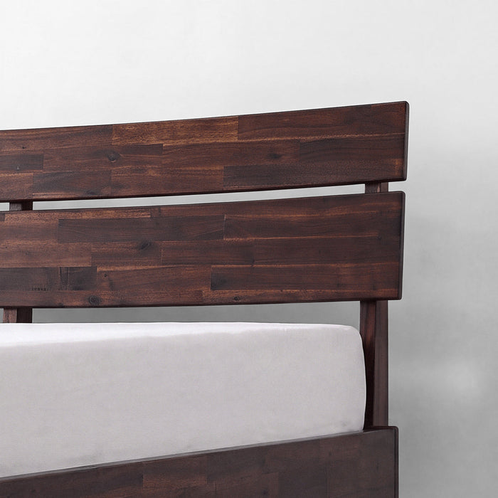 Aurora Solid Wood Bed Frame