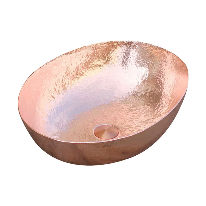 Akicon Handmade Copper Vessel Sink Artisan Bathroom Sink — AKS206-C