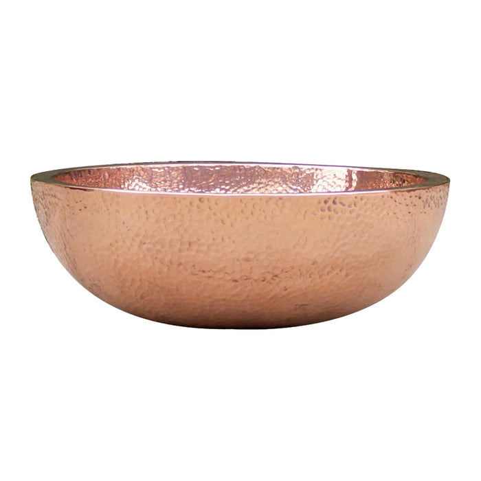 Akicon Custom Solid Copper Bathroom Sink Handmade Copper Basin — AKS202-C