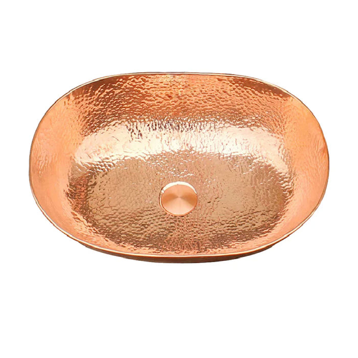 Akicon Handmade Copper Vessel Sink Artisan Bathroom Sink — AKS206-C