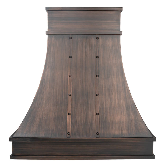 Akicon Handmade Copper Range Hood with Durable Solid Copper Material — AKH715C-C