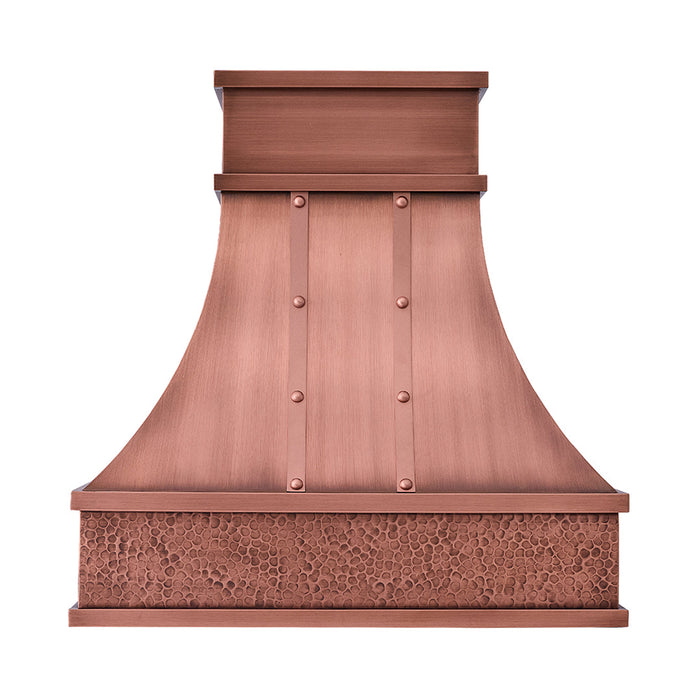 Akicon Handmade Copper Range Hood with Durable Solid Copper Material — AKH715C-C
