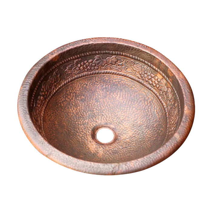 Akicon Handcrafted Copper Bar Sink Premium Prep Sink — AKS20154C