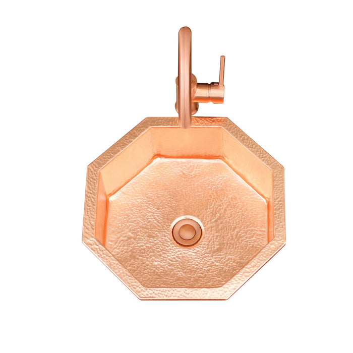Akicon Handmade Copper Bathroom Sink Custom Copper Sink — AKS208-C