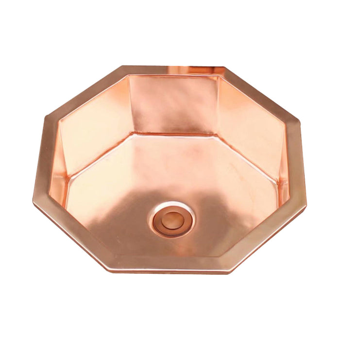 Akicon Handmade Copper Bathroom Sink Custom Copper Sink — AKS208-C