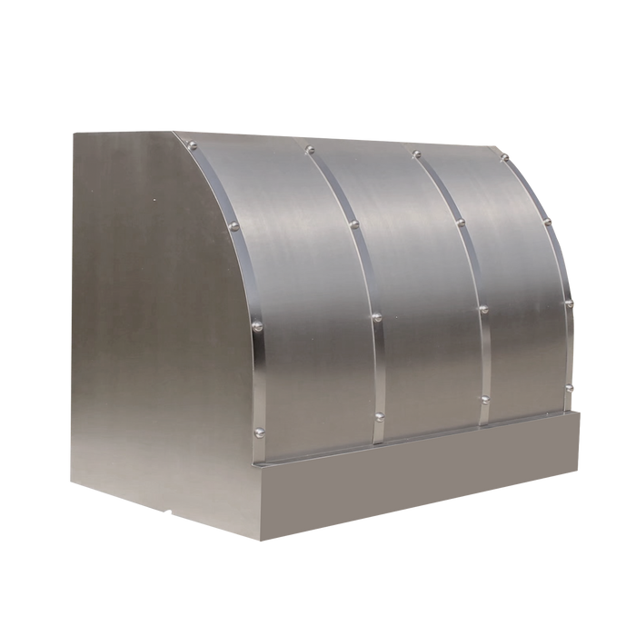 Akicon Handmade Stainless Steel Vent Hood with Rounded Corners — AKH776B-S