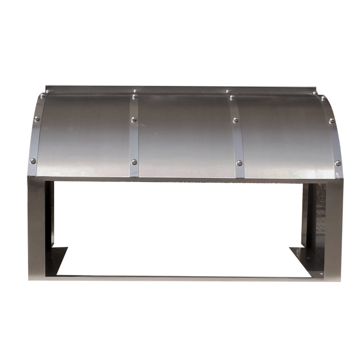 Akicon Handmade Stainless Steel Vent Hood with Rounded Corners — AKH776B-S