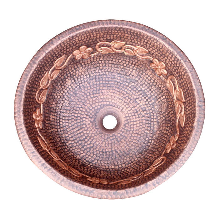 Akicon Handcrafted Copper Bar Sink Premium Prep Sink — AKS20154C