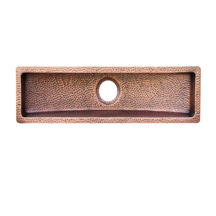 Akicon Handmade Copper Prep Sink Custom Bar Kitchen Sink — AKS515-C