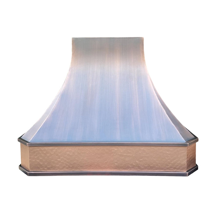 Akicon Custom Handcrafted Classic Copper Range Hood Made to Order — AKH711C-C