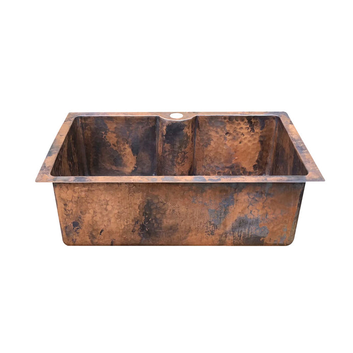 Akicon Custom Handcrafted Copper Undermount Kitchen Sink — AKS510-C