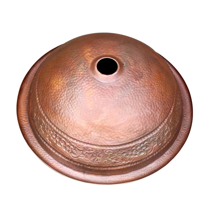 Akicon Handcrafted Copper Bar Sink Premium Prep Sink — AKS20154C