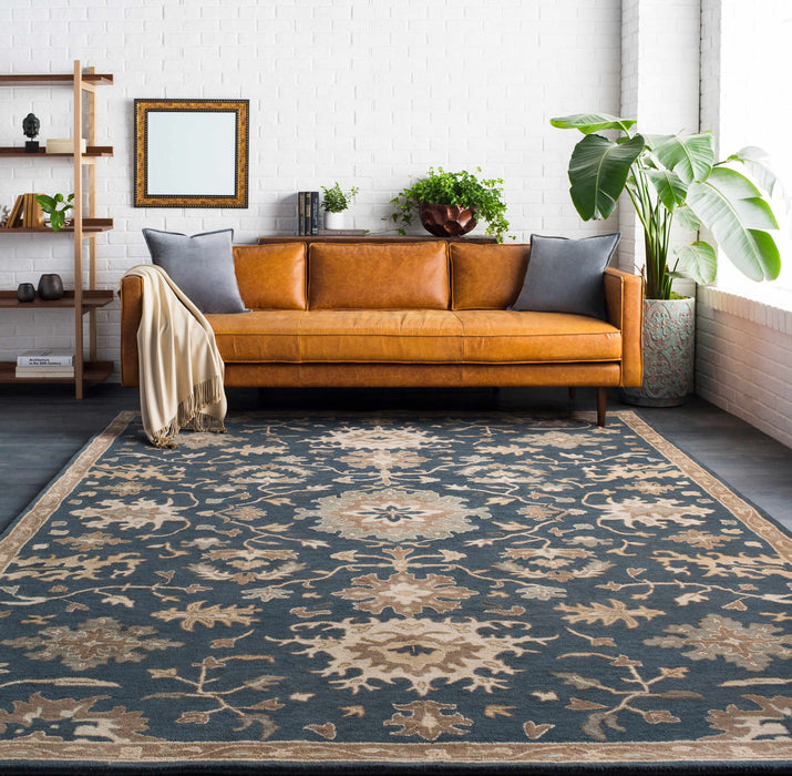 Caesar 1154 Navy Wool Rug