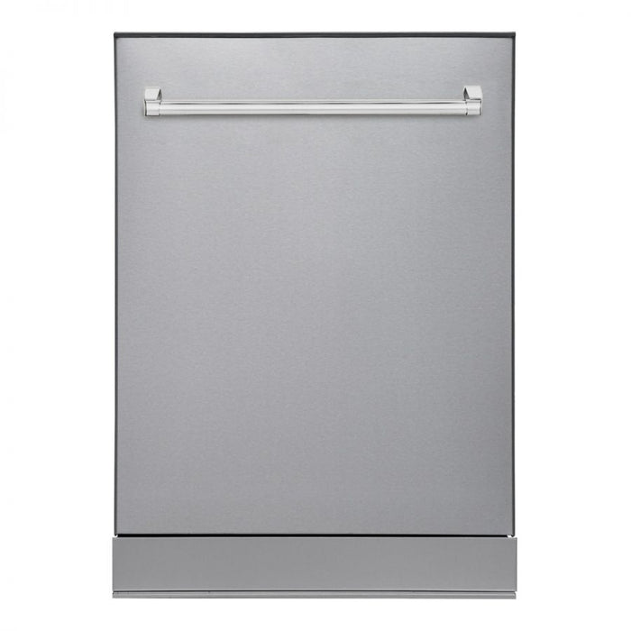 Hallman 24"Dishwasher, Stainless Steel Metal Spray Arms, Stainless Steel, Bold Chrome handle HBDW24CMSS