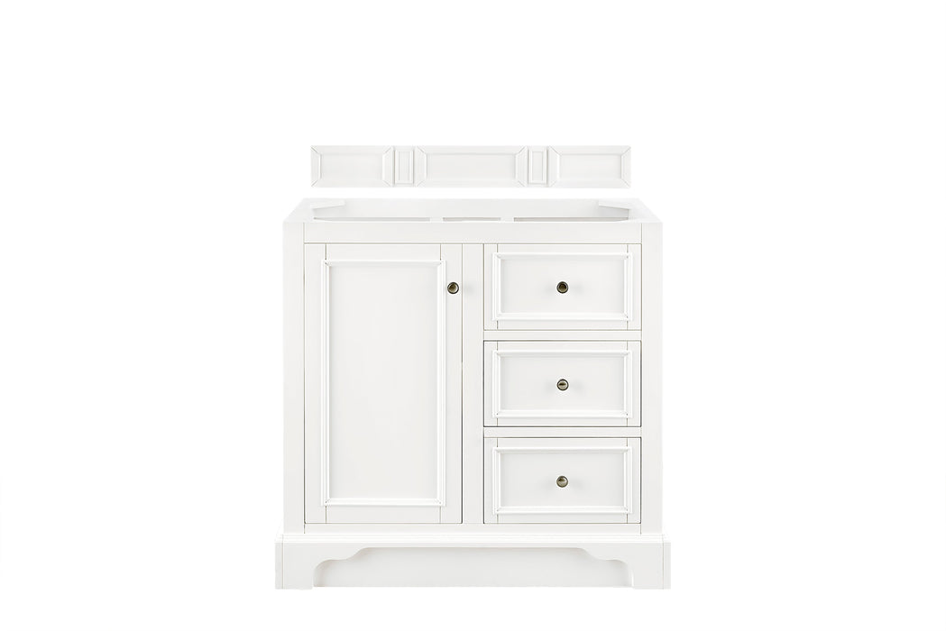 James Martin De Soto 36" Single Bathroom Vanity, Bright White