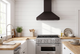 ZLINE 36" Bronze Statement Kitchen Set — Range, Hood & Faucet