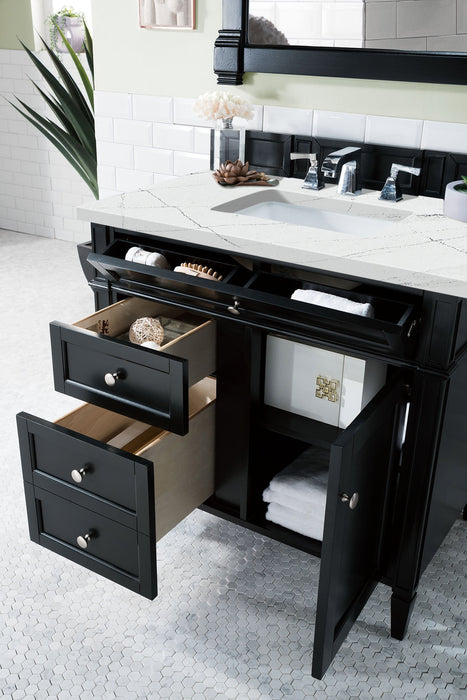 James Martin Brittany 36" Single Bathroom Vanity, Black Onyx
