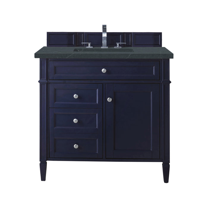 James Martin Brittany 36" Single Bathroom Vanity, Victory Blue