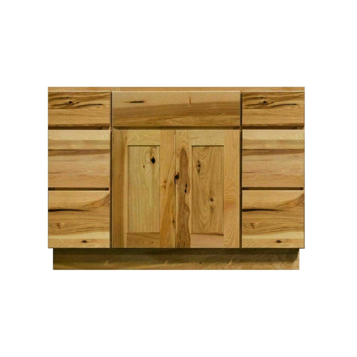 48 Inch Hickory Shaker Single Sink Bathroom Vanity with Drawers