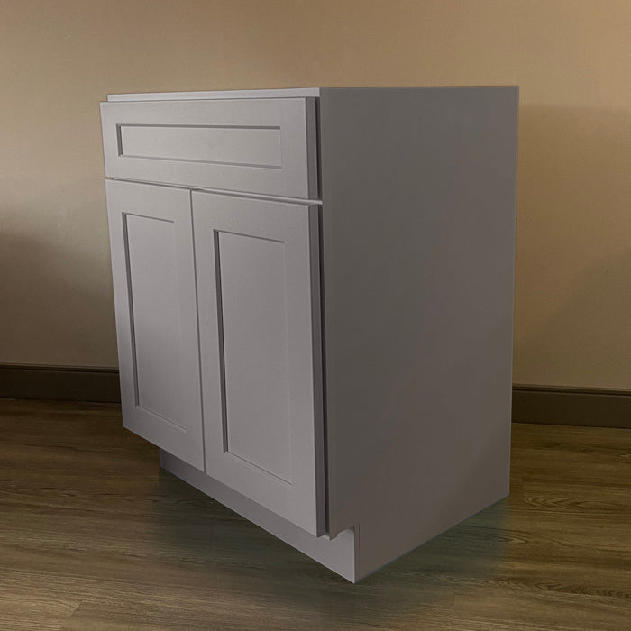 Grey Shaker 27" Single Sink Bathroom Vanity