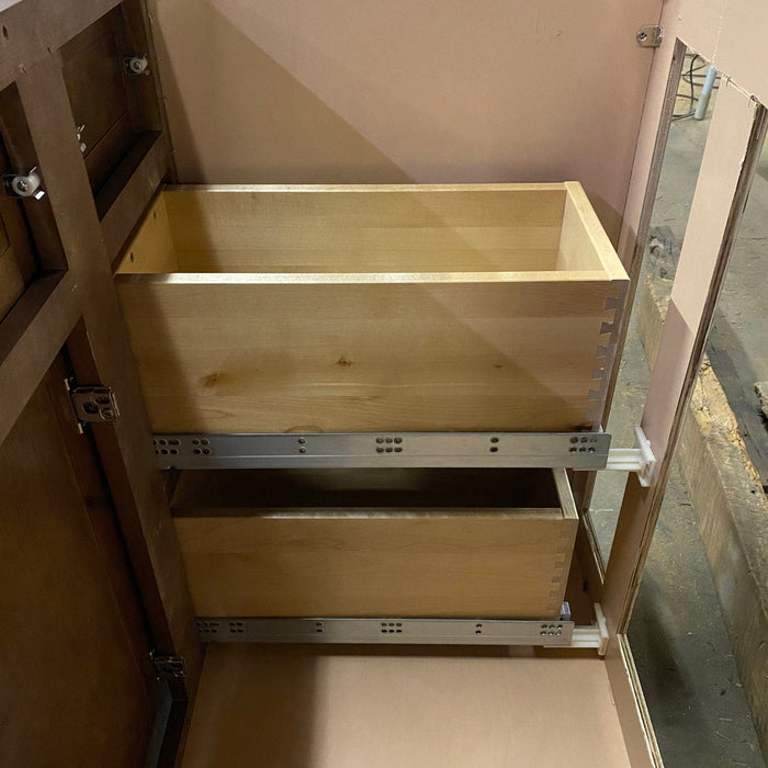 30 Inch Rustic Shaker Single Sink Bathroom Vanity