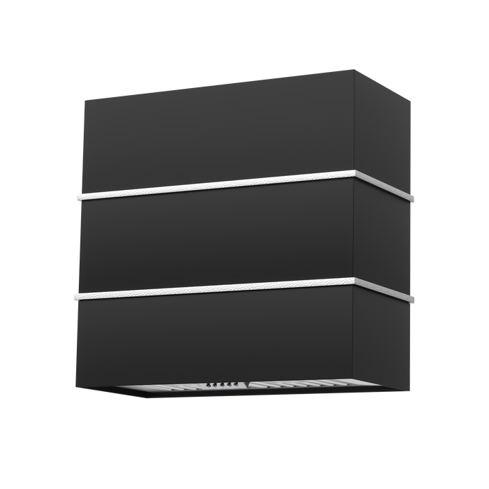 Akicon 30" Stainless Steel Wall Mount Range Hood with 600 CFM Vent Hood — AK-HS30HC-JBG-48