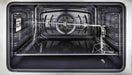 ILVE 36" Majestic II induction Range, 5 Elements, Oven, Brass Trim, Glossy Black UMI09NS3BKG - Farmhouse Kitchen and Bath