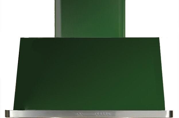 ILVE Majestic 36" Emerald Green, Wall Mount Convertible Range Hood UAM90EG - Farmhouse Kitchen and Bath