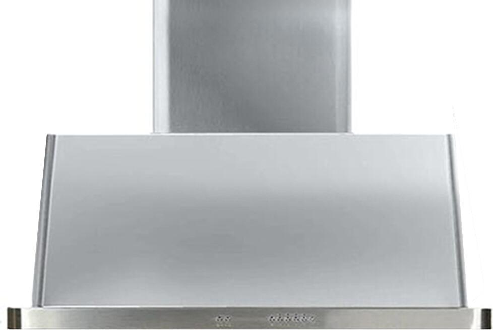 ILVE Majestic 36" Stainless Steel, Wall Mount Convertible Range Hood UAM90SS - Farmhouse Kitchen and Bath