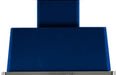 ILVE Majestic 40" Blue Wall Mount Convertible Range Hood UAM100MB - Farmhouse Kitchen and Bath