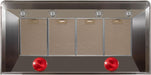 ILVE Majestic 48" Glossy Black, Wall Mount Convertible Range Hood UAM120BK - Farmhouse Kitchen and Bath