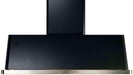 ILVE Majestic 60" Glossy Black, Wall Mount Convertible Range Hood UAM150BK - Farmhouse Kitchen and Bath