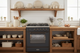 ILVE Majestic II 30" Liquid Propane Dual Fuel Range Matte Graphite Bronze Trim UM30DNE3MGBLP
