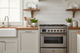 ILVE Majestic II 36" Liquid Propane Dual Fuel Range Stainless Steel Bronze Trim UM09FDNS3SSBLP