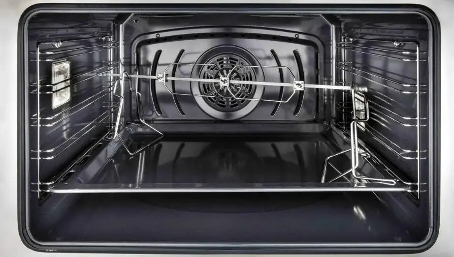 ILVE Majestic II 40" Electric Range, Stainless Steel, Brass Trim UMDI10NS3SSG