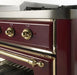 ILVE Majestic II 48" Dual Fuel Natural Gas Freestanding Range, White, Bronze Trim UM12FDNS3WHB - Farmhouse Kitchen and Bath