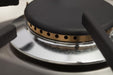 Ilve Nostalgie 48 Inch Dual Fuel Liquid Propane Freestanding Range in Stainless Steel with Brass Trim UPN120FDMPILP - Farmhouse Kitchen and Bath