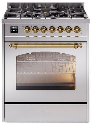 ILVE Nostalgie II 30" Dual Fuel Range, UP30NMP — UP30NMPAWB