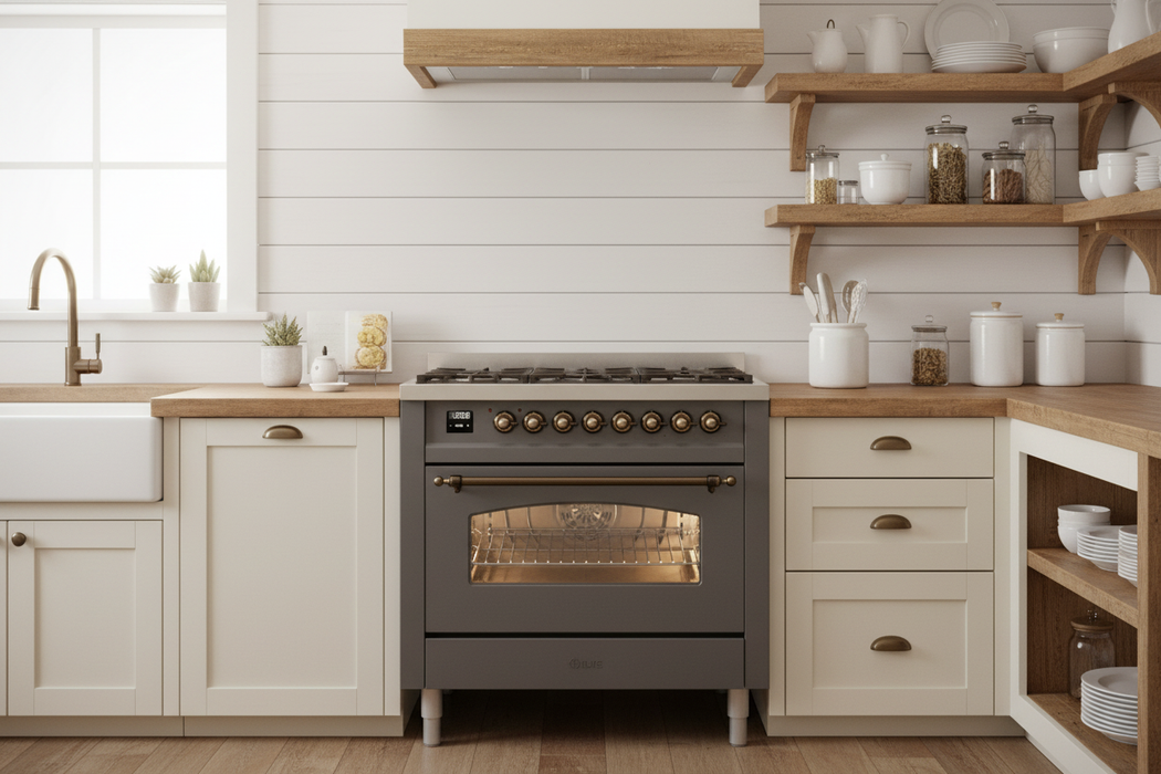 ILVE Nostalgie II 36" Induction Range, UPI366NMP