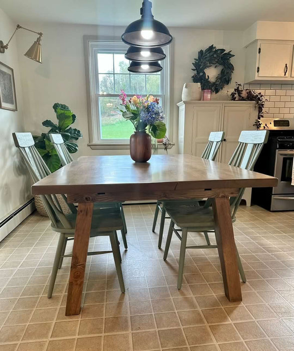 Glayden Modern Slanted Post leg Table