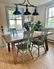 Glayden Modern Slanted Post leg Table