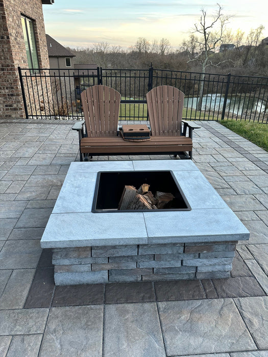 5 Foot Glider with Fold Down - Outdoor Seating