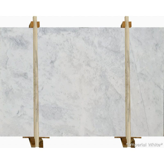 Imperial White Marble Slabs Polished - Livfloors Collection