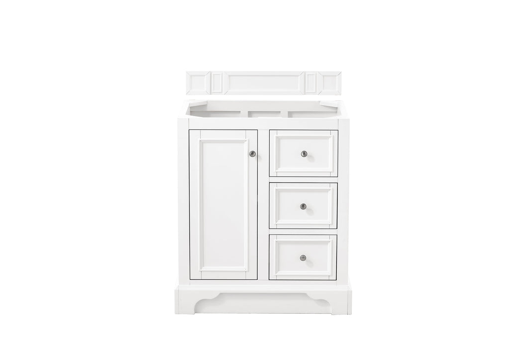 James Martin De Soto 30" Single Bathroom Vanity, Bright White