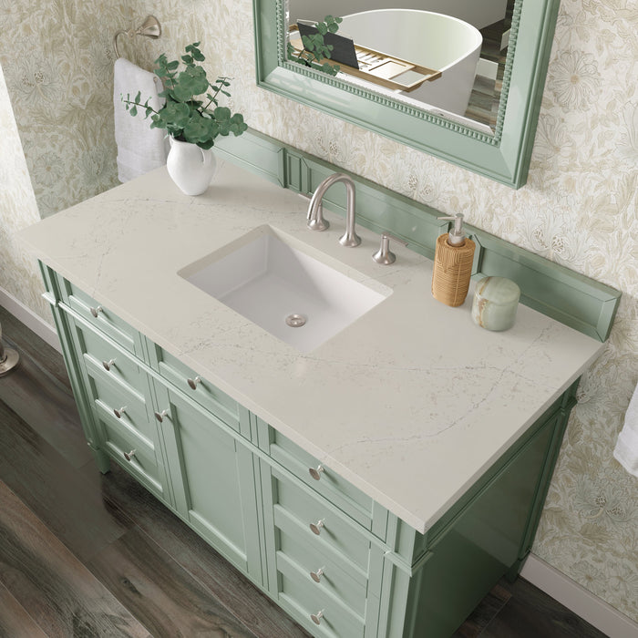 James Martin Brittany 48" Single Bathroom Vanity, Sage Green