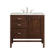James Martin Addison 36" Single Bathroom Vanity, Mid-Century Acacia