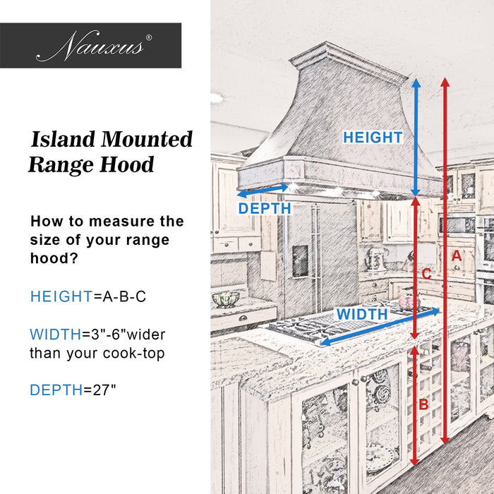 Custom Copper Double Bell Shape Range Hood - CHBE02
