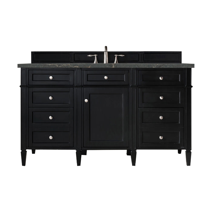 James Martin Brittany 60" Single Bathroom Vanity, Black Onyx