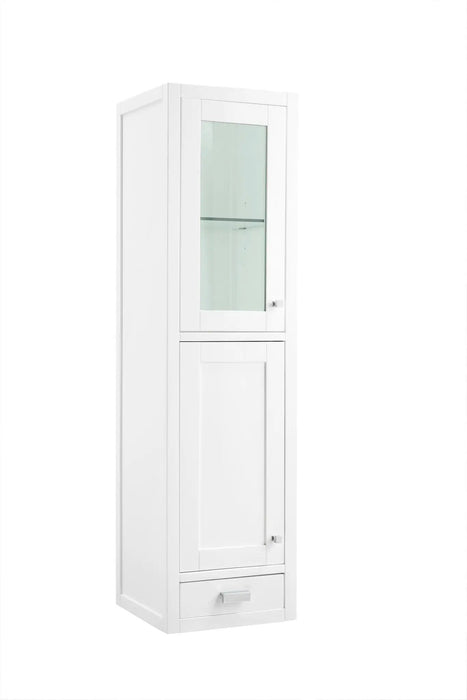 James Martin Addison 15" Hutch, Glossy White