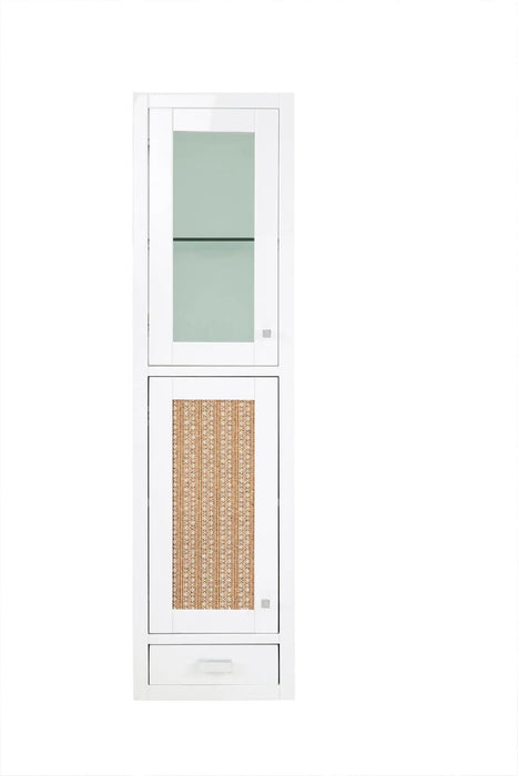 James Martin Addison 15" Hutch, Glossy White